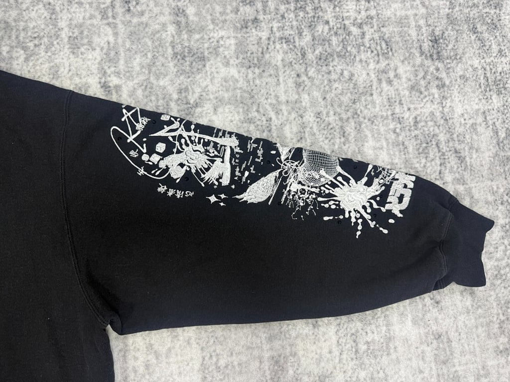 Supreme Black Ark Zip Up Hoodie - 12