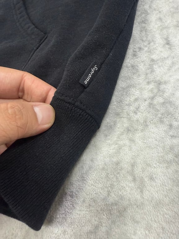 Supreme Black Ark Zip Up Hoodie - 18