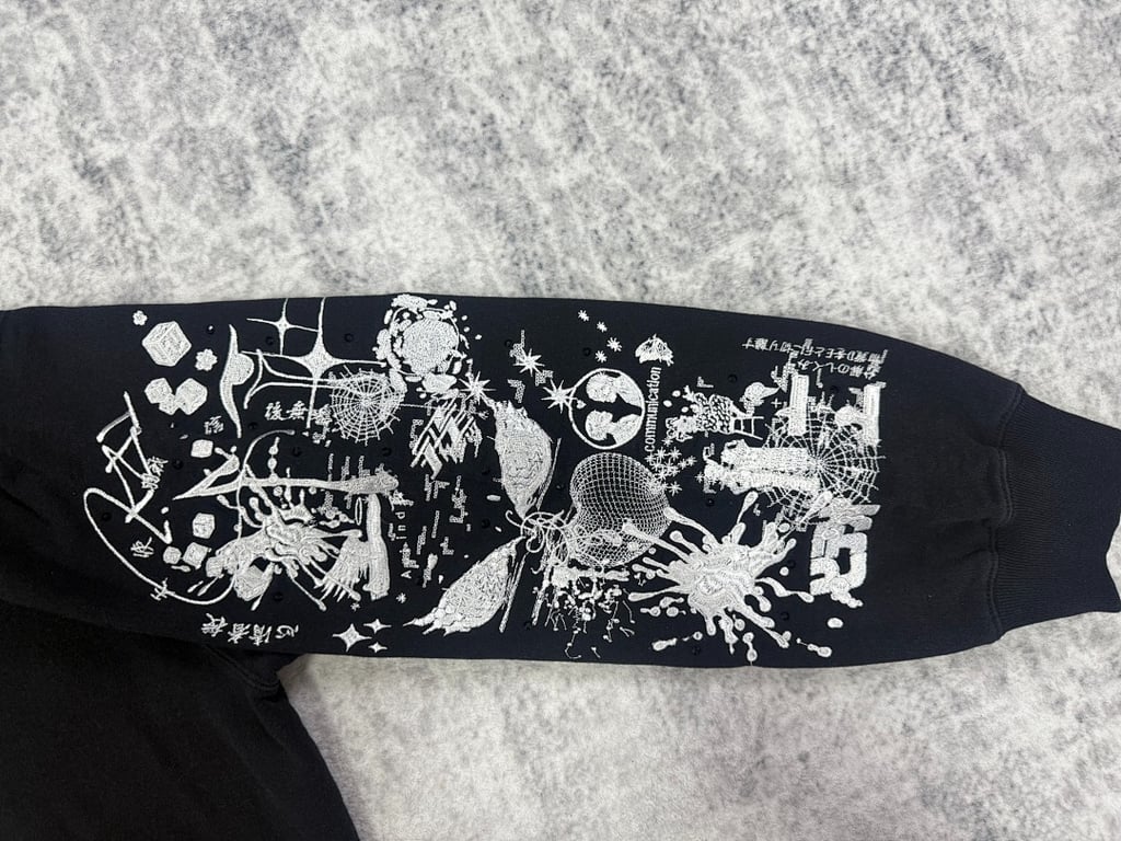 Supreme Black Ark Zip Up Hoodie - 25
