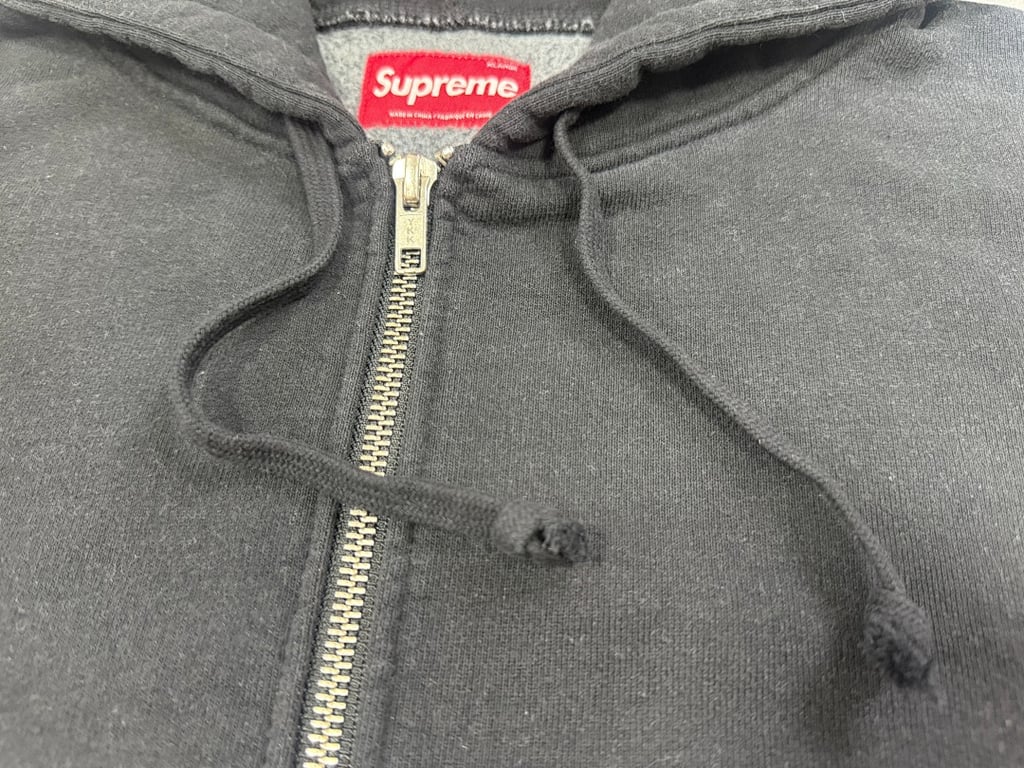 Supreme Black Ark Zip Up Hoodie - 29