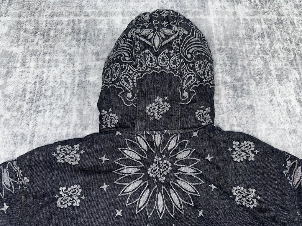 Supreme Bandana Faux Fur Hooded Jacket - 16