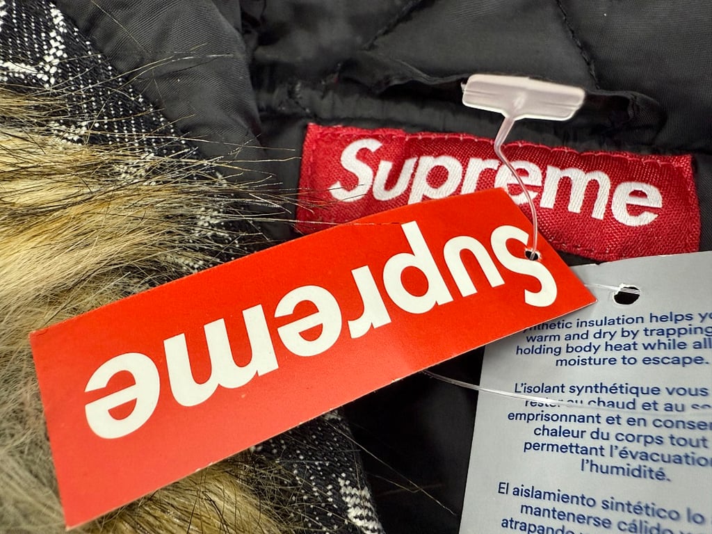 Supreme Bandana Faux Fur Hooded Jacket - 20