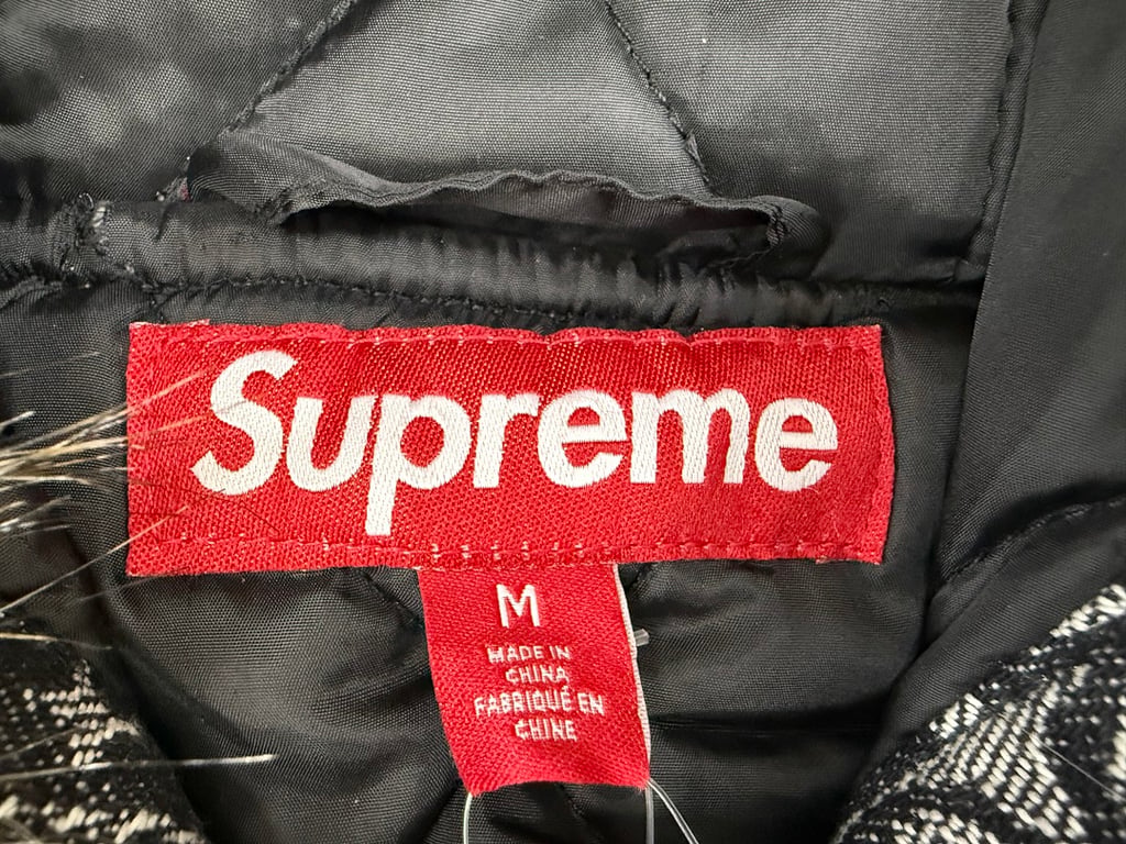 Supreme Bandana Faux Fur Hooded Jacket - 21