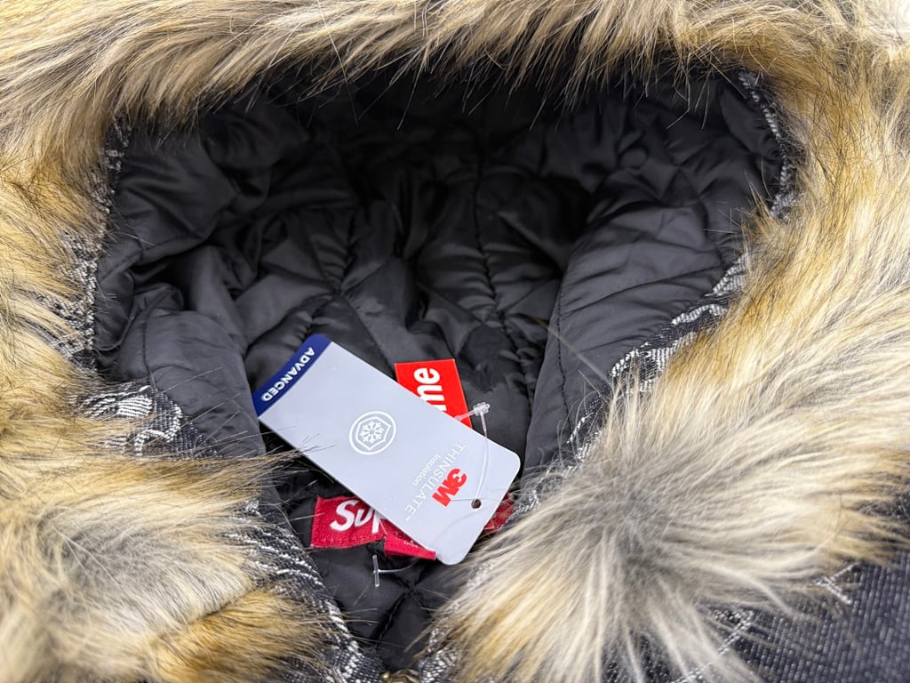 Supreme Bandana Faux Fur Hooded Jacket - 24