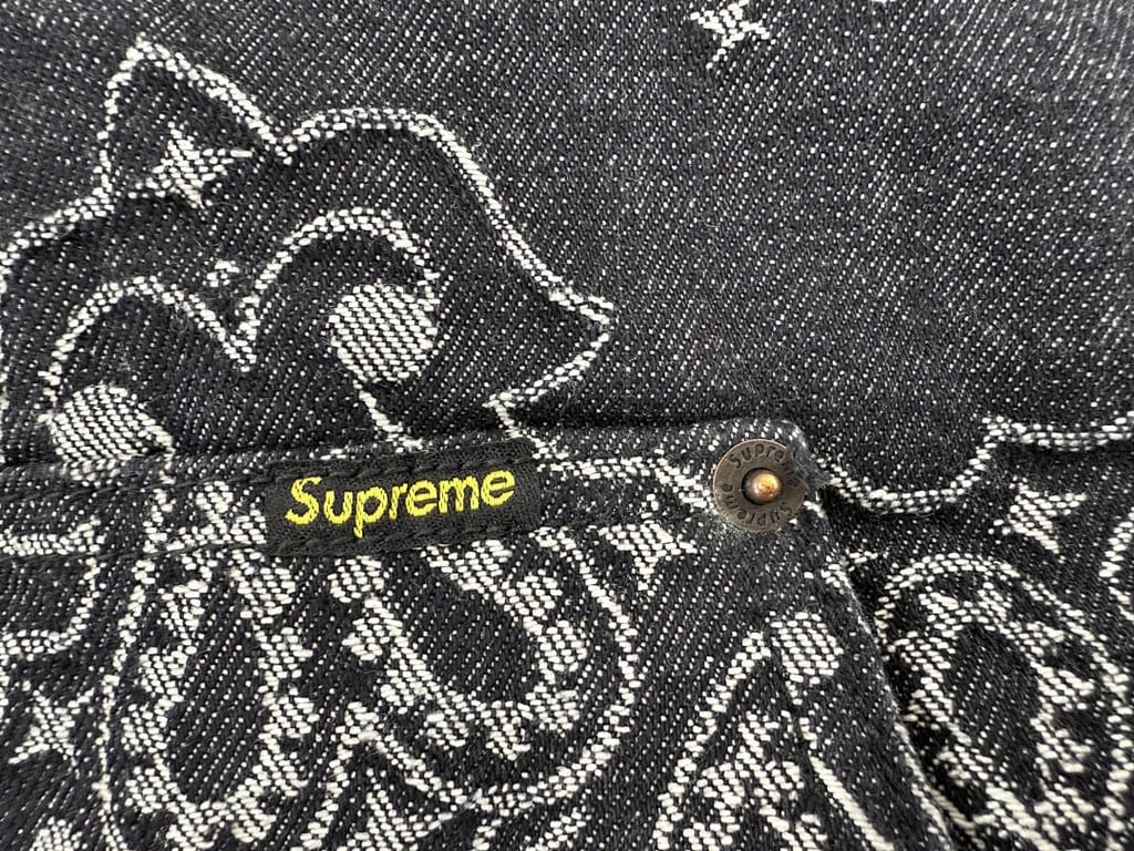 Supreme Bandana Faux Fur Hooded Jacket - 30