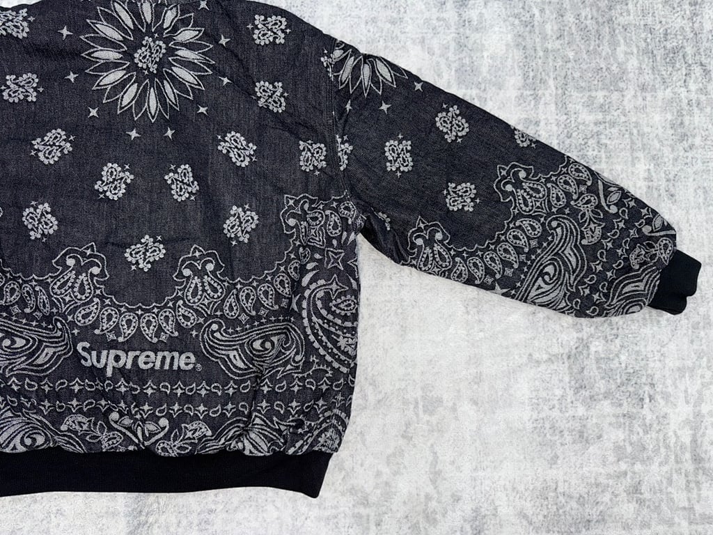 Supreme Bandana Faux Fur Hooded Jacket - 9