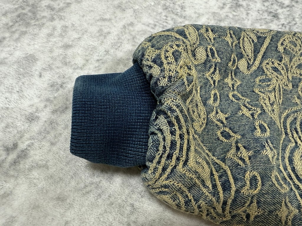 Supreme Paisley Denim Hooded Jacket & Pants Set - 38
