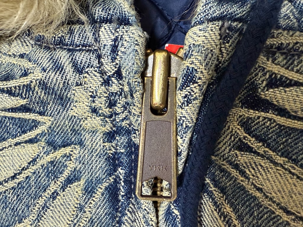 Supreme Paisley Denim Hooded Jacket & Pants Set - 45