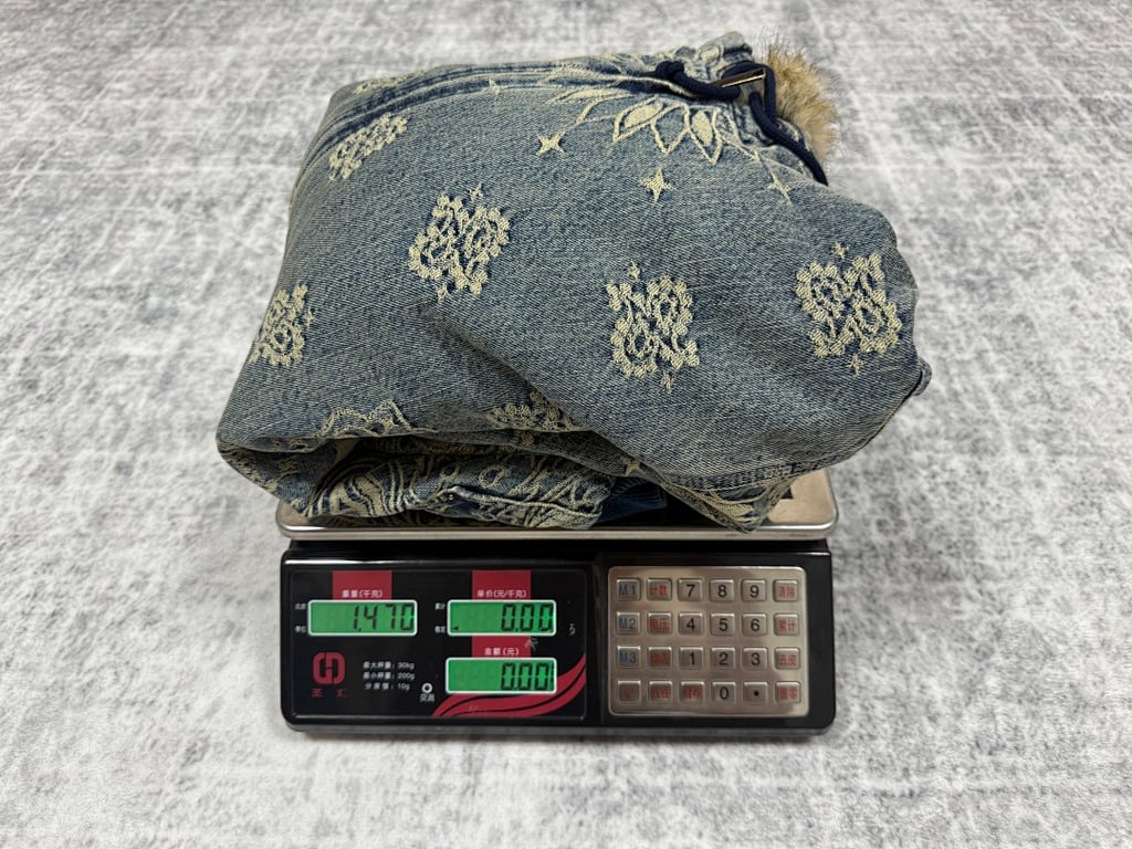 Supreme Paisley Denim Hooded Jacket & Pants Set - 50