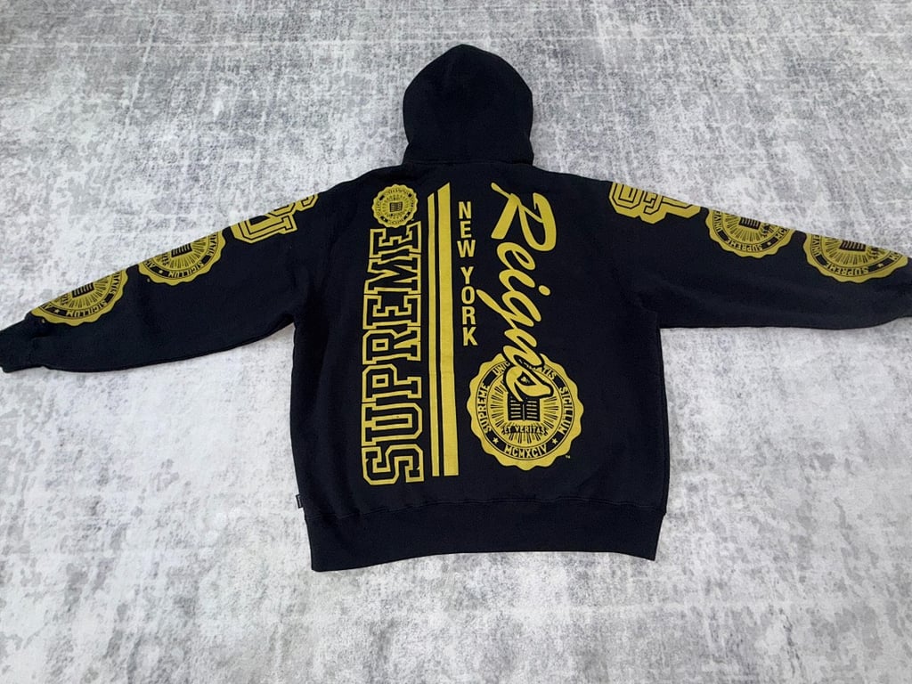 Supreme Knowledge Reigns Zip Up Hoodie FW25 - 16