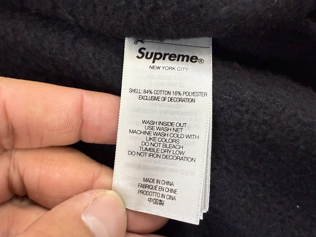 Supreme Knowledge Reigns Zip Up Hoodie FW25 - 20