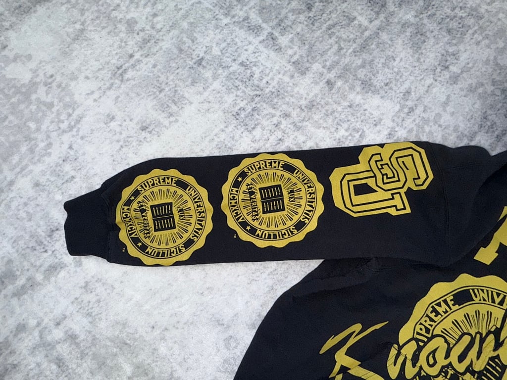 Supreme Knowledge Reigns Zip Up Hoodie FW25 - 23