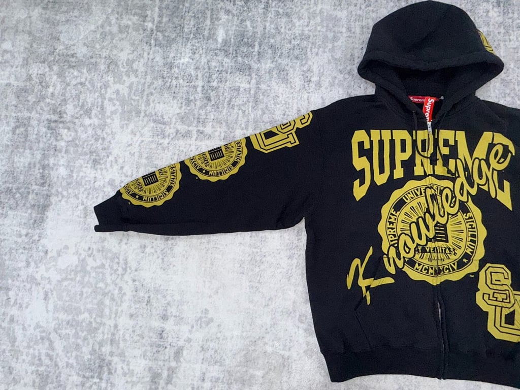 Supreme Knowledge Reigns Zip Up Hoodie FW25 - 25