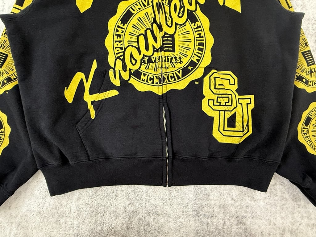 Supreme Knowledge Reigns Zip Up Hoodie FW25 - 26