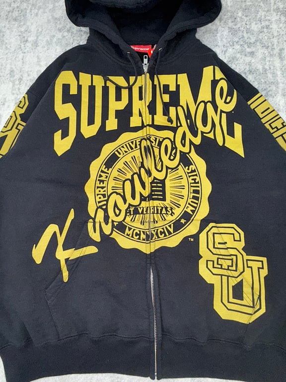Supreme Knowledge Reigns Zip Up Hoodie FW25 - 33