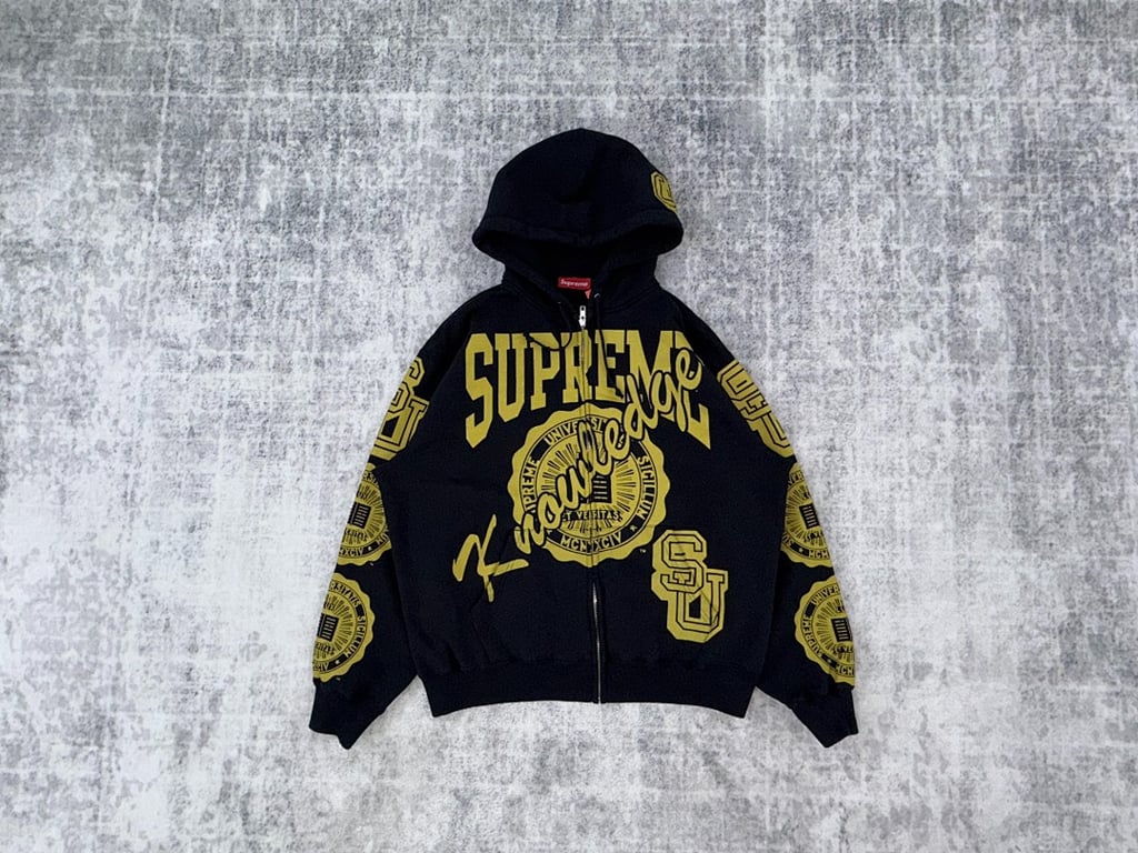 Supreme Knowledge Reigns Zip Up Hoodie FW25 - 5