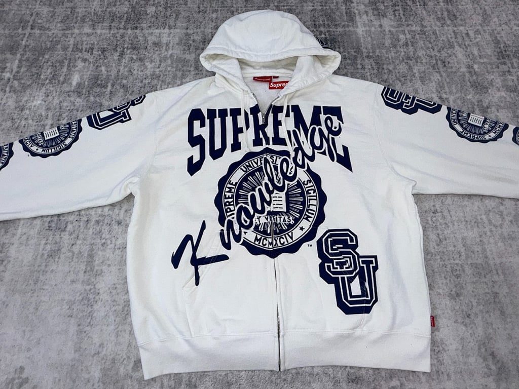 Supreme Knowledge Reigns Zip Up Hoodie FW25 - 54