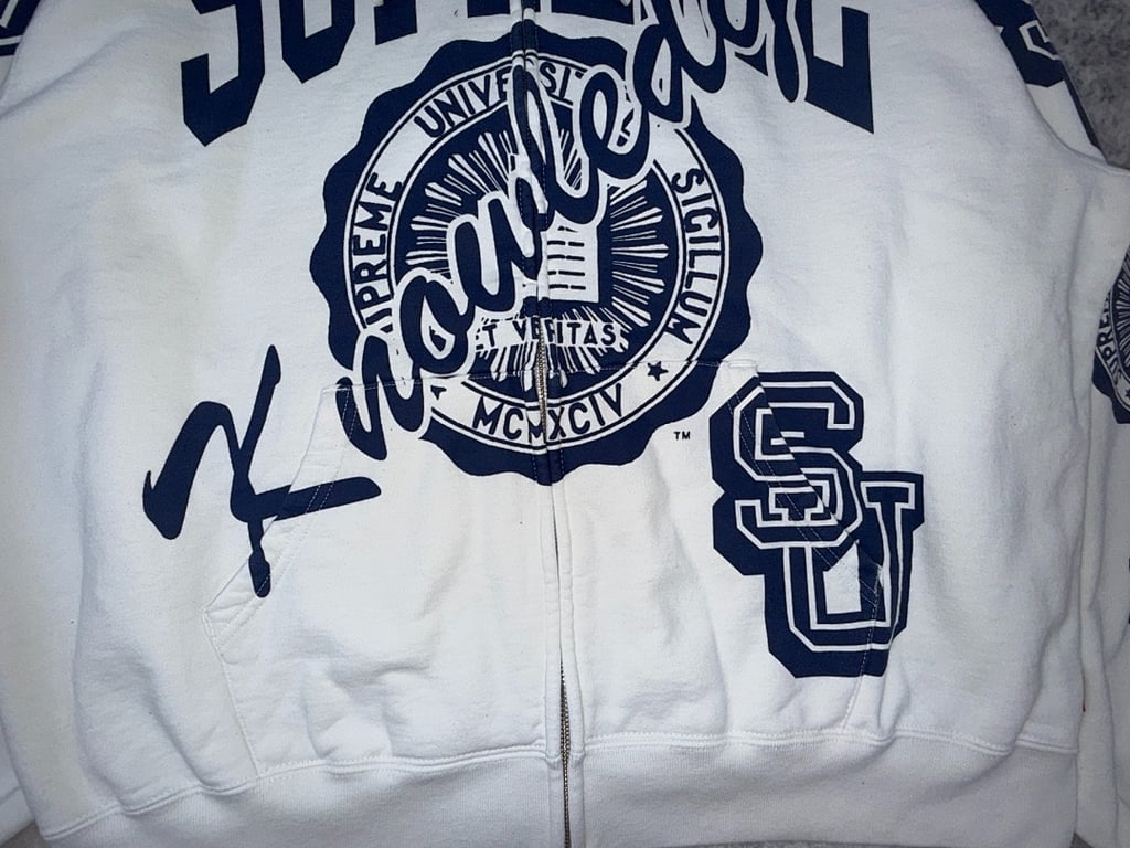 Supreme Knowledge Reigns Zip Up Hoodie FW25 - 57