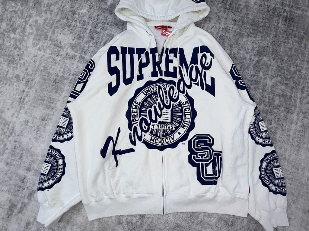 Supreme Knowledge Reigns Zip Up Hoodie FW25 - 63