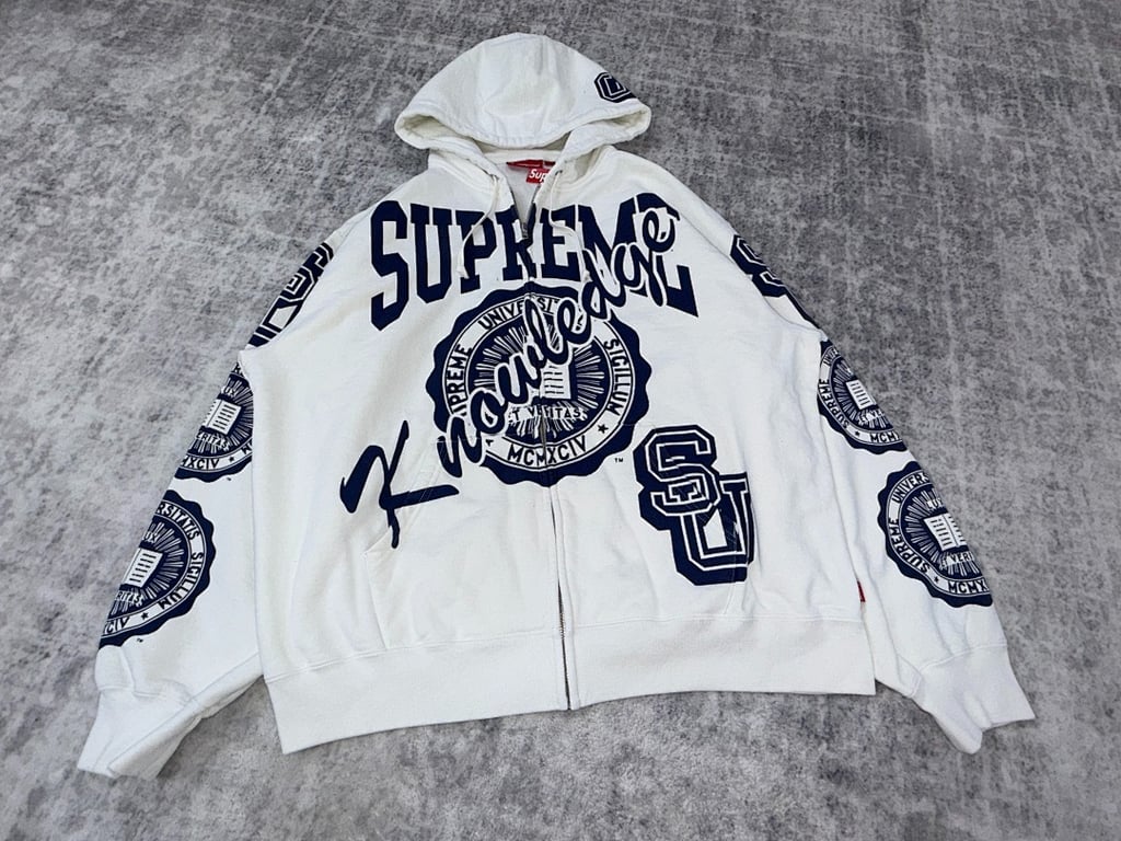 Supreme Knowledge Reigns Zip Up Hoodie FW25 - 65