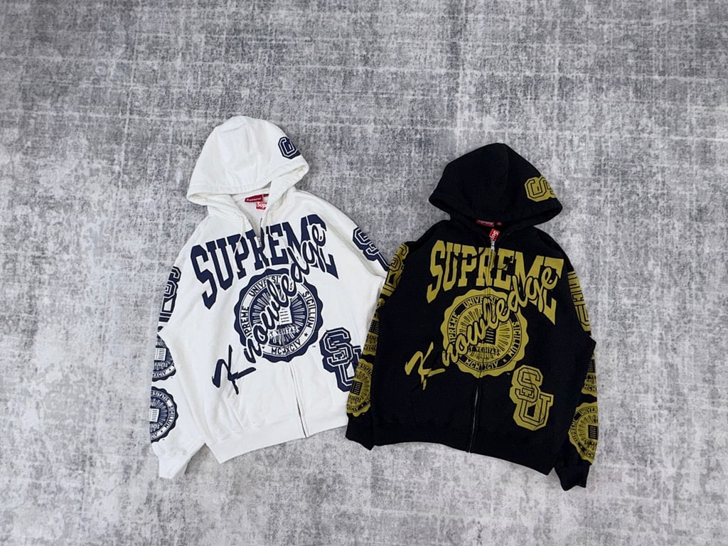 Supreme Knowledge Reigns Zip Up Hoodie FW25 - 66
