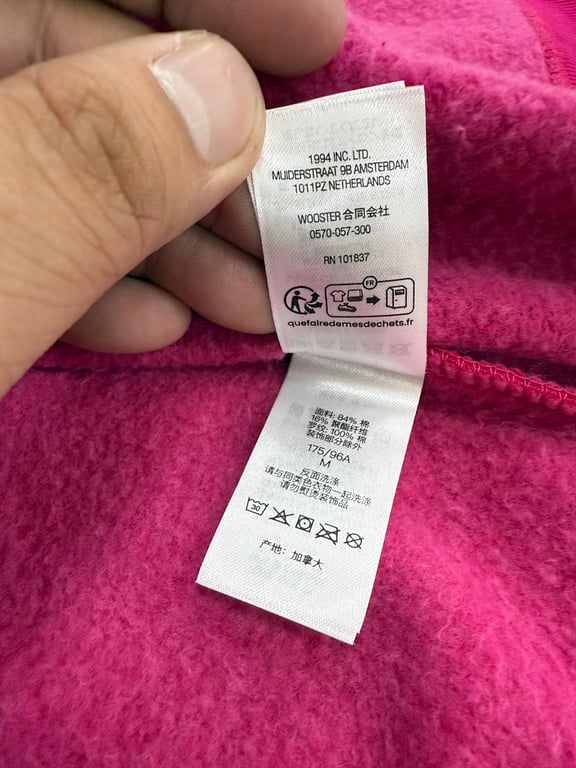 Supreme FW25 Classic Logo Zip Up Hoodie Pink - 17