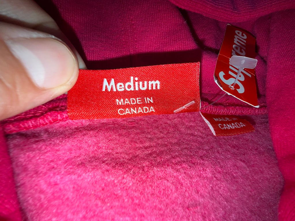 Supreme FW25 Classic Logo Zip Up Hoodie Pink - 27