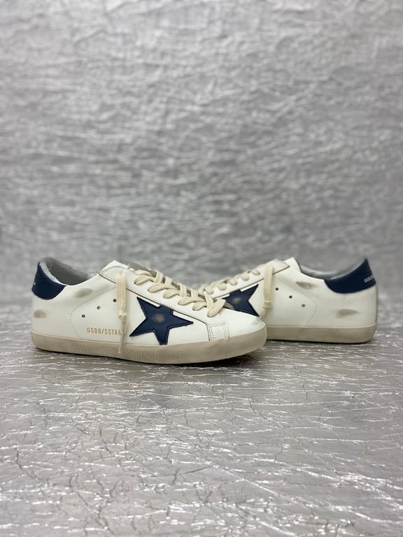 Golden Goose Super-Star White Navy - 2