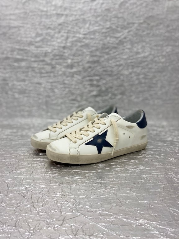 Golden Goose Super-Star White Navy - 3