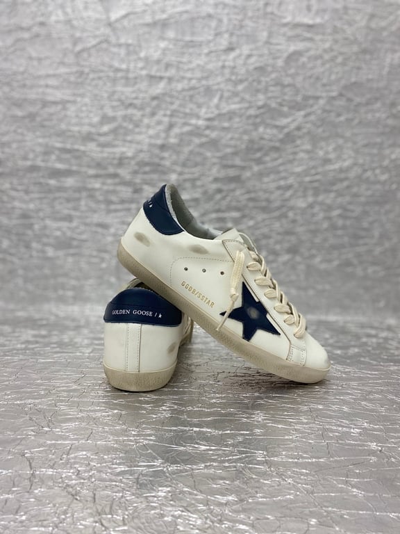Golden Goose Super-Star White Navy - 5
