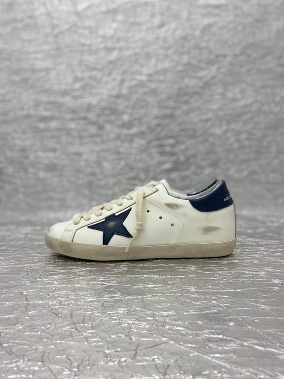 Golden Goose Super-Star White Navy - 6