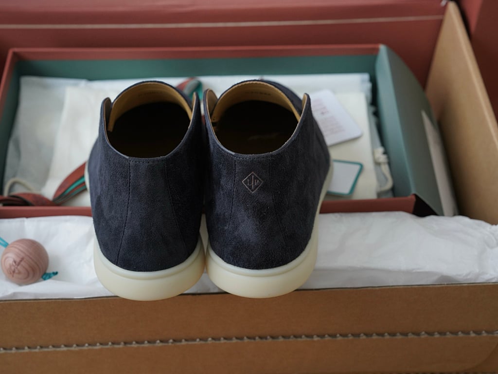 Loro Piana Summer Walk Brown Suede - 13