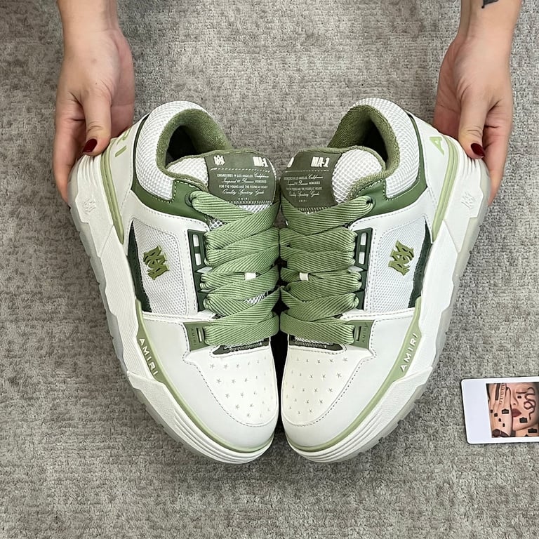 Amiri MA-1 White Green - 4