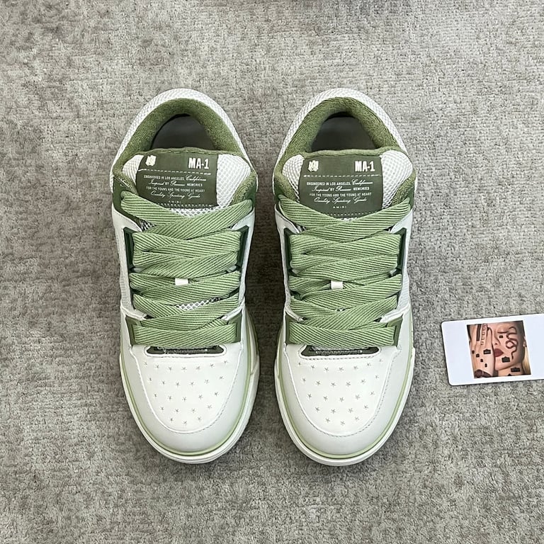 Amiri MA-1 White Green - 5