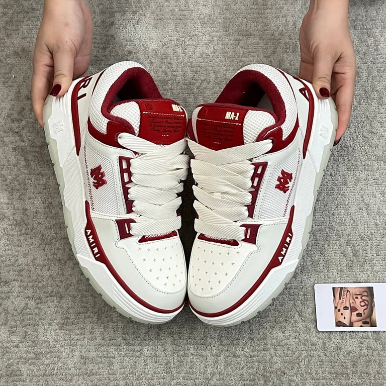 Amiri MA-1 White Red - 4