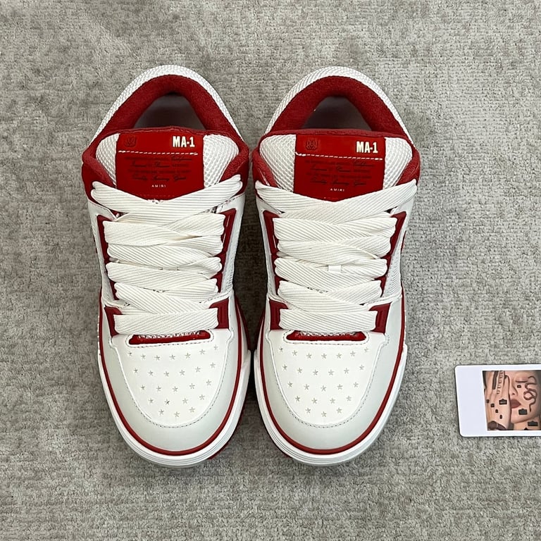 Amiri MA-1 White Red - 5