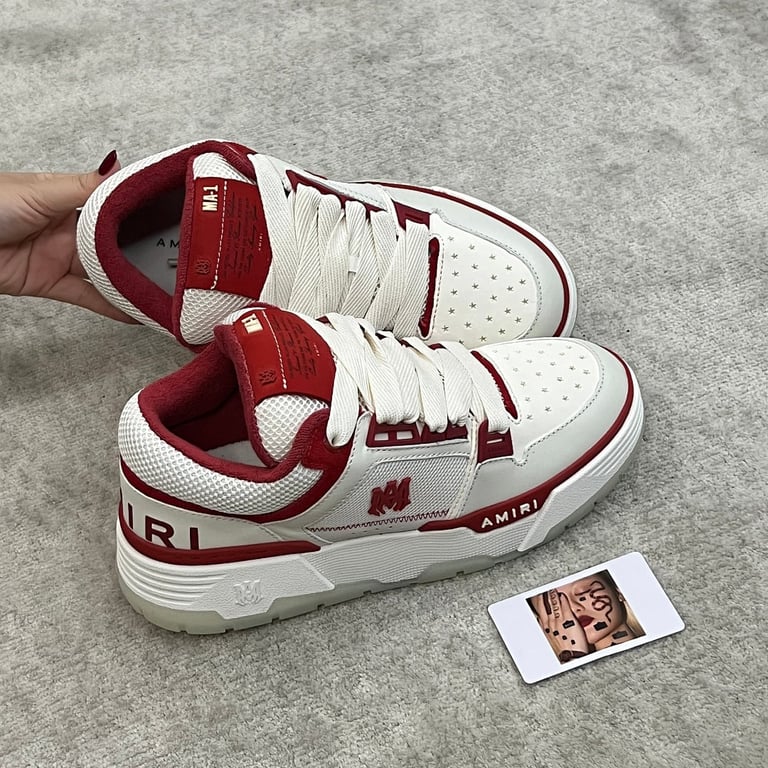 Amiri MA-1 White Red - 7
