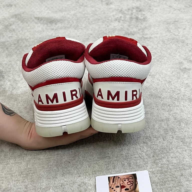 Amiri MA-1 White Red - 8