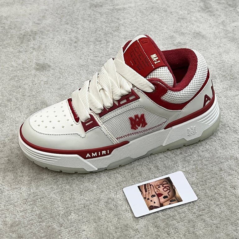 Amiri MA-1 White Red - 10