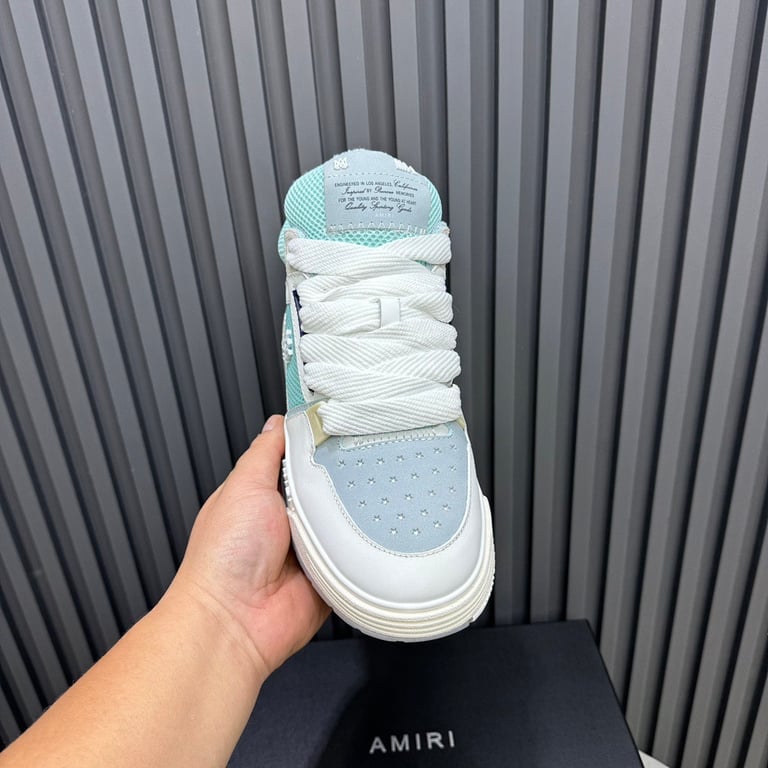 Amiri MA-1 White Mint Green - 4