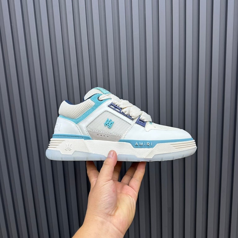 Amiri MA-1 White Teal Navy - 2