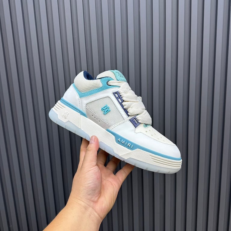 Amiri MA-1 White Teal Navy - 3