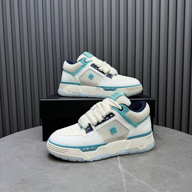 Amiri MA-1 White Teal Navy - 8