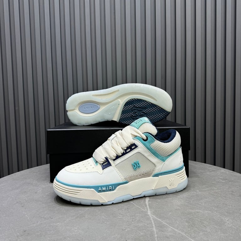 Amiri MA-1 White Teal Navy - 9