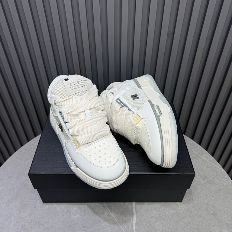 Amiri MA-1 White Grey Sneakers - 5