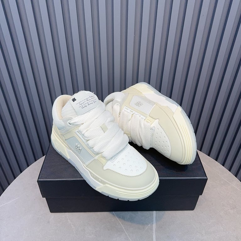 Amiri MA-1 Sneakers Cream White - 4