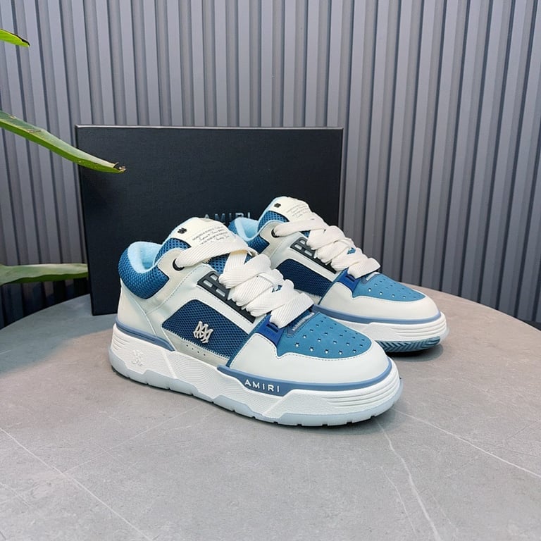 Amiri MA-1 White Blue Sneakers - 2