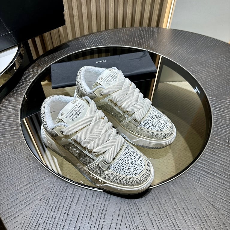 Amiri MA-1 Crystal White Sneakers - 2