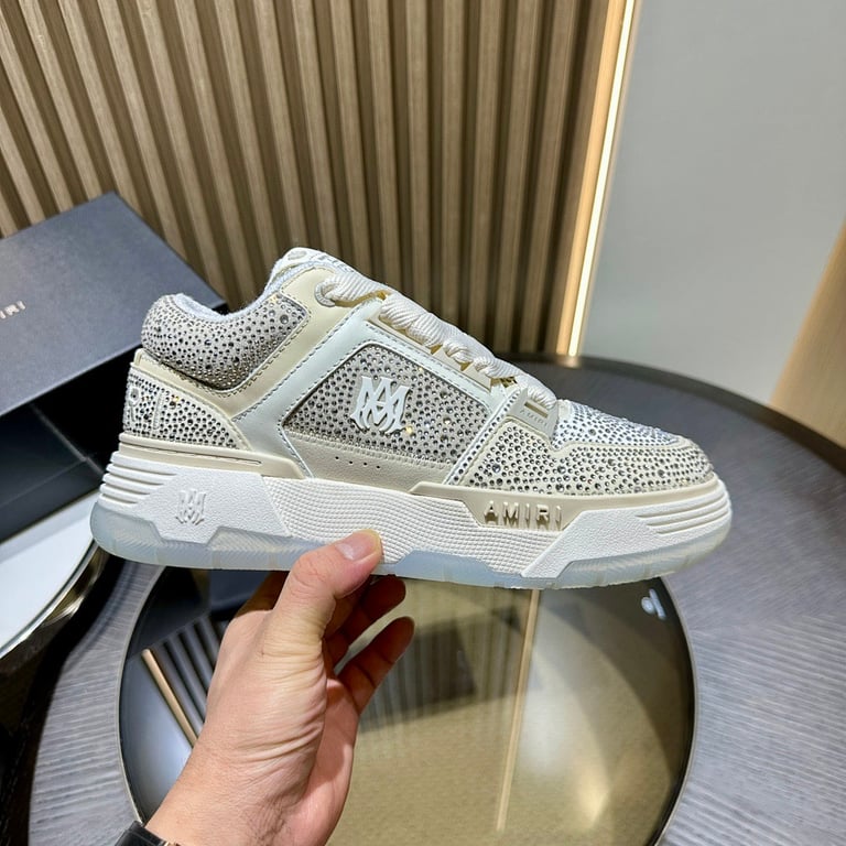 Amiri MA-1 Crystal White Sneakers - 3