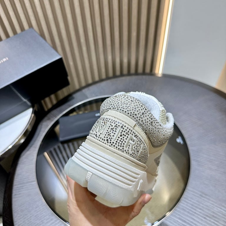 Amiri MA-1 Crystal White Sneakers - 5